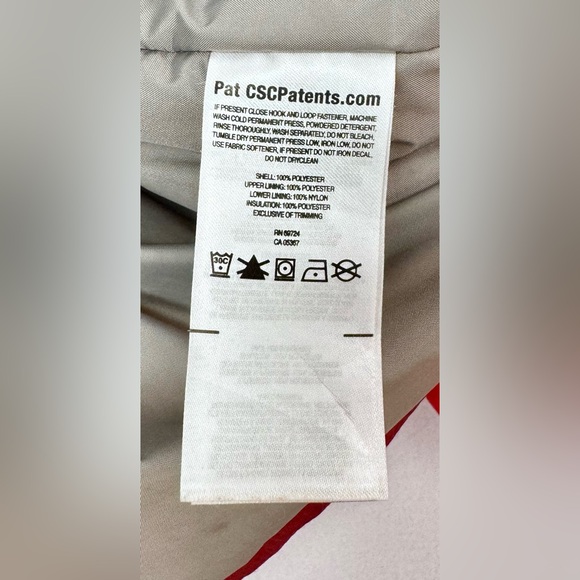 Men’s Columbia Red Burgundy Winter Jacket Omni-Heat Sz L No Hood Tons of Pockets - Picture 15 of 15